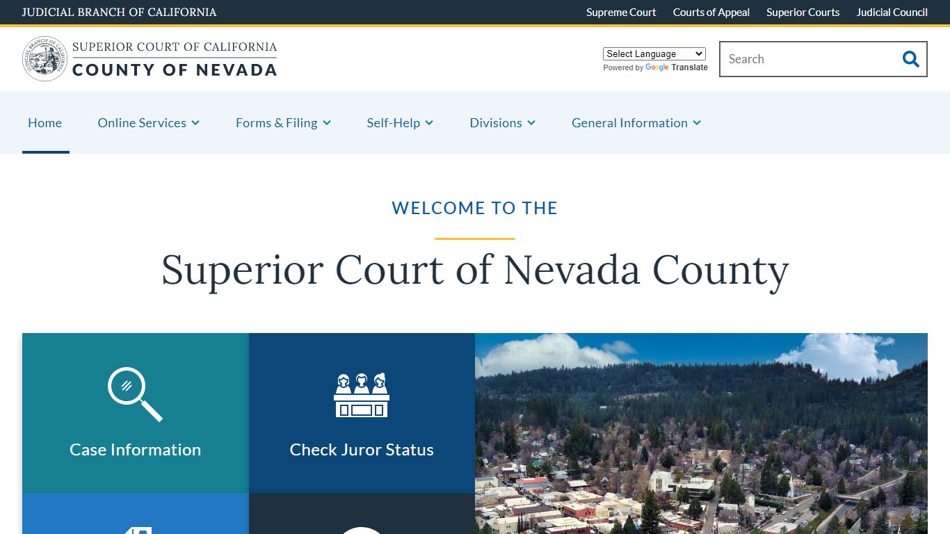 Superior Court of California, County of Nevada